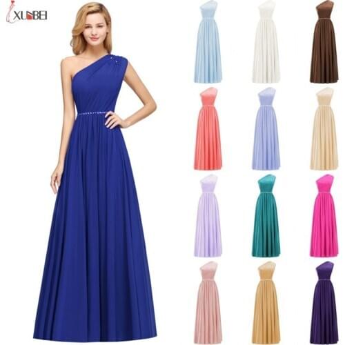 Xunbei Womens One Shoulder Dresses