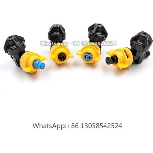 1/4" Plastic anti-drip cow dairy farm cooling system nozzle animal cooling jet nozzle milking parlour full cone nozzle cowhouse