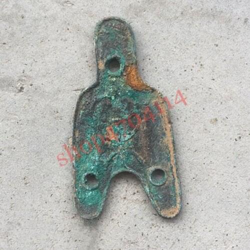 100 genuine, ancient Qin Dynasty, three-hole cloth coins, special-shaped, coins, antique collections