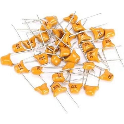 100pcs 50V monolithic ceramic capacitor 10PF ~ 10UF 22PF 47NF 220NF 1NF 4.7UF 1UF 100NF 330NF 0.1UF 102 104 105 106 103 473 334