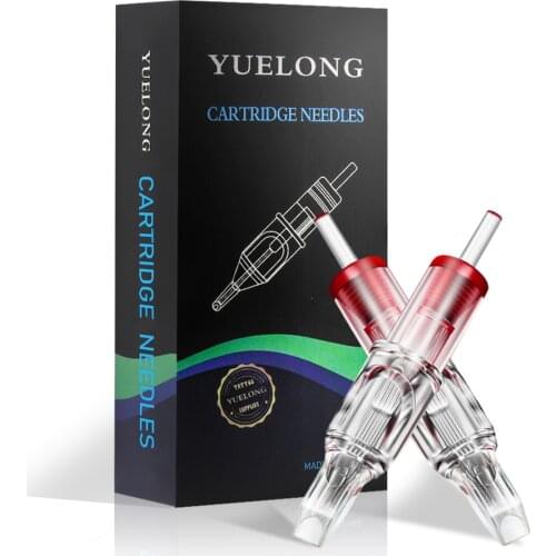 20PCS Tattoo Cartridge Needle 5/7/9/11/13/15RM Semi-Permanent Eyebrow Lip Makeup Cartridge Needles for Tattoo Machine Pen