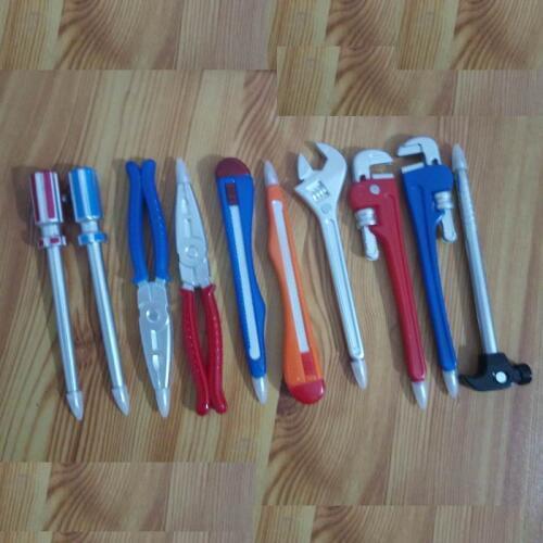 450pcs/lot Personality Hardware Tools Korean Stationery Creative Ballpoint Pens Quality Pen Office School Supplies For Gift