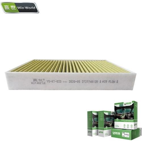 Military quality Car Cabin Air Filter 272774812R with Activated Carbon for DAIHATSU Car Air Conditioning Filter PM 2.5