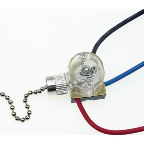 Bluelans Replacement 3-Wire Beads Chain Wall Light Fan Ceiling Switch Pull Cord String