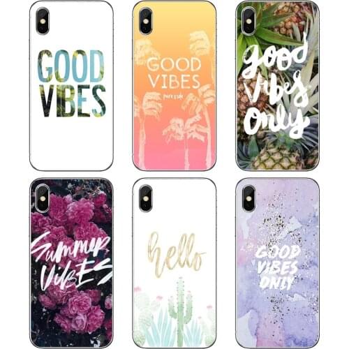 Good-vibes-summer-Art For Xiaomi Mi A1 A2 A3 5X 6X 8 9 9T 10 10T 11 Lite SE Pro Phone Cover