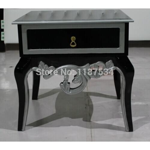 G37 wooden bedside table nightstand samll table for bedroom furniture bed