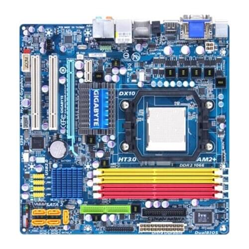 For Gigabyte GA-MA78GM-DS2HP Original Used Desktop Motherboard MA78GM-DS2HP 780G Socket AM2 DDR2 On Sale