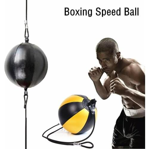 Home Boxing Ball Punching Bag Boxing Speed Training Hanging Ball Inflatable Reflex Speed Balls Fitness Accessories