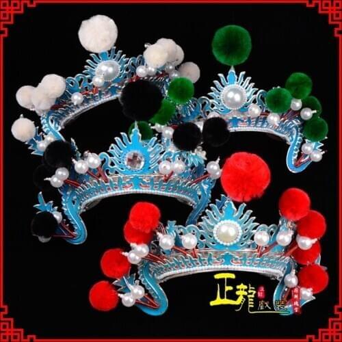 Drama helmet stage performance film and television drama costume Mu Guiying Hua Mulan helmet