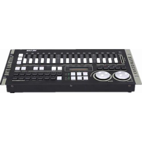 Hot sale max 384 dmx lighting controller with lcd display for stage light