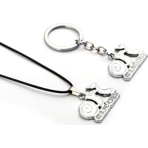 HSIC Game Jewelry Ori and the Blind Forest Keychain Metal Pendant Car Key Holder Men Jewelry Valentines llaveros mujer HC12825