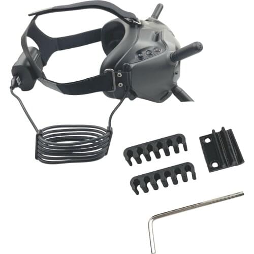 Power Line Charging Line Fixed Wire Manager Flying Glasses V2 For DJI FPV Drone Accessories Kits Tool Drone Accessories Kits