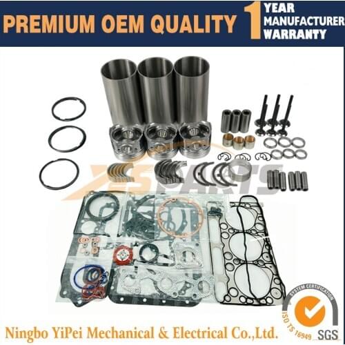 D1803 D1803MDI Overhaul Rebuild Kit for Kubota Tractor KL31Z KL33 L3800 KL315 KL340