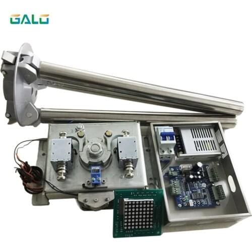 Cheap controlled semi automatic tripod turnstile mechanism