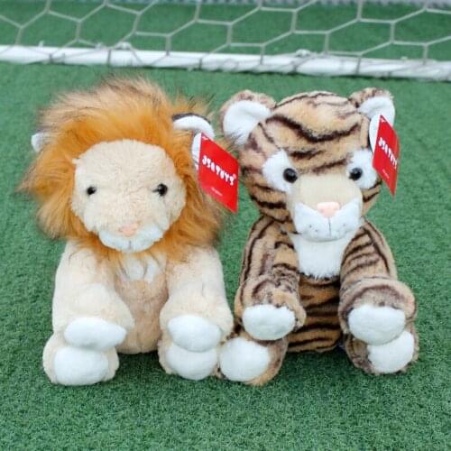 New high quality cute Simulation tiger lion comfortable soothing doll birthday gift soft Pillow birthday christmase gift