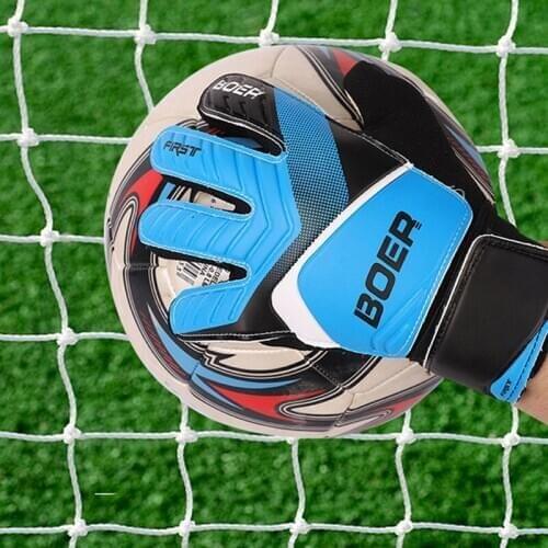 Youth Adults Soccer Gloves for Goalie Training Rubber Strong Grip Training Gloves for Finger Protection to Prevent Injuries
