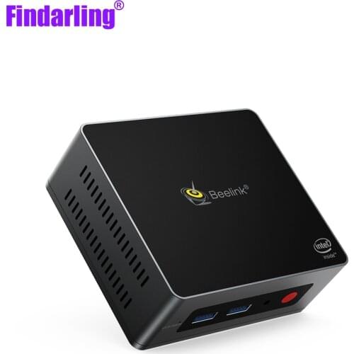 Personal Mini PC Intel Gemini Lake J4125 GKmini Computer Windows10 DDR4 8G SSD 256GB BT4.0 Dual Band WIFI RJ45 2*HD-MI Desktop