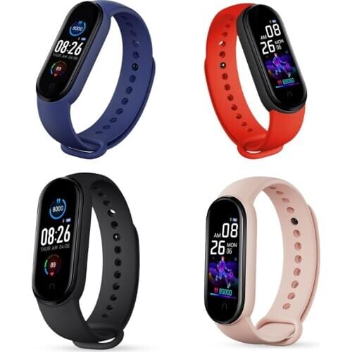 M5 Smart Watch Men Women Heart Rate Monitor Blood Pressure Fitness Tracker Smartwatch Band 5 Sport Watch