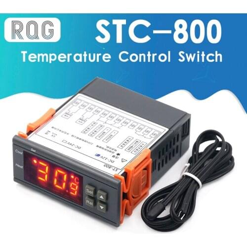 STC-800 Aquarium Incubator Seafood Machine Electronic Digital Microcomputer Temperature Controller Switch Cooling and Heating