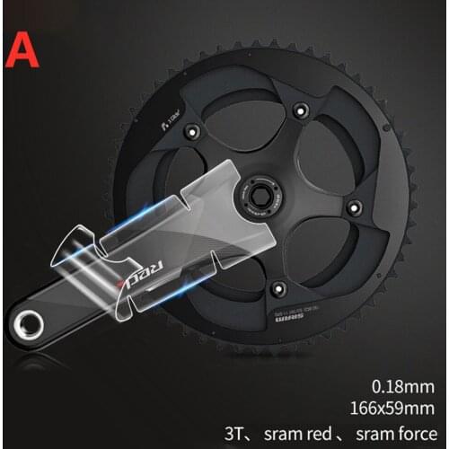 Road Bike Crank Protective Film Carbon Fiber Universal Crank Guards Protective Film Anti-collision Road Bicycle Crank Stickers