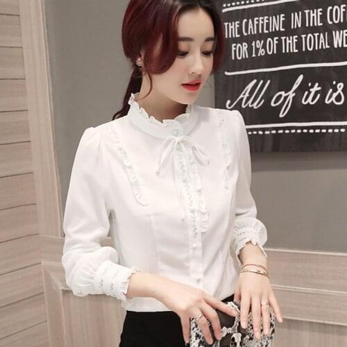 蒙跃 Blouses With Tie