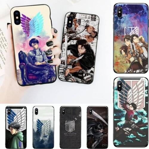 Attack On Titan Phone Case for iPhone 11 12 mini pro XS MAX 8 7 6 6S Plus X 5S SE 2020 XR