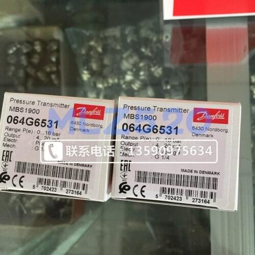 Mbs1900 064g6531 Danfoss pressure sensor 064g6502 064g6522 transmitting