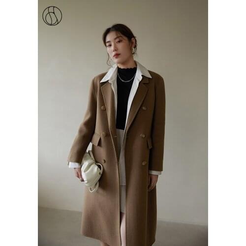 DUSHU Women's Straight Coats China