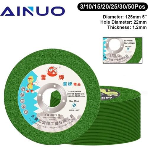 3Pcs-50Pcs 125MM Metal Stainless Steel Cutting Discs Cut Off Wheels Flap Sanding Grinding Discs Angle Grinder
