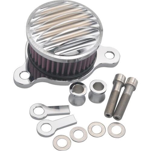 Motorcycle Air Cleaner Intake Filter System Kit For Harley sportster XL 883 1200 88-15 Motor Accessories