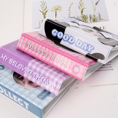 Kpop Star Chasing Album Card Collection Book Round Hollow Photo 3 Inch Mini Polaroid