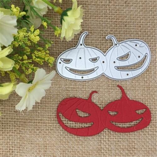 Pumpkin Halloween Metal Cutting Dies Stencil Scrapbooking Photo Album Card Paper Embossing Craft DIY