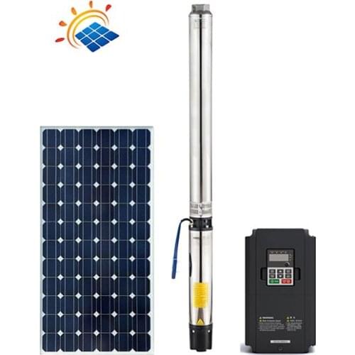 DC 24v Solar Pumps Submersible Borehole Pump Deep Well Water Stainless Steel