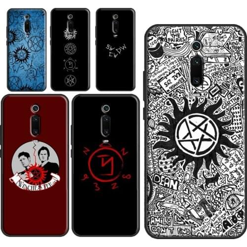 Supernatural Winchester Case For POCO X3 Pro F3 F1 M3 Cover Shell For Xiaomi Mi 11 Ultra 10T Pro Mi Note 10 Lite