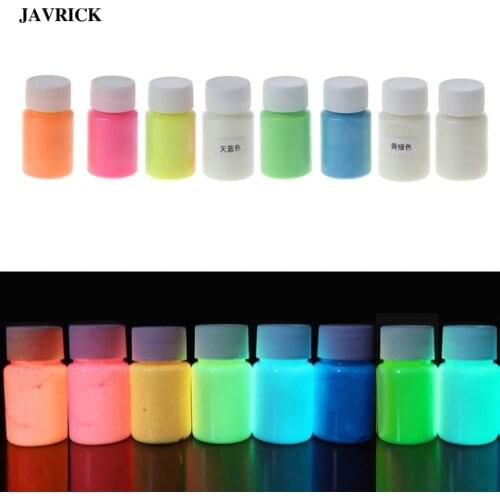 Luminous Resin Pigments Glow in The Dark Liquid Non-Toxic for DIY Paint Nails Makeup Handmade Jewelry Making Tools 15g