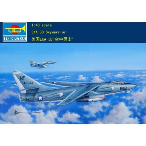 Trumpeter TR02872 1/48 EKA-3B Skywarrior Strategic Bomber Plastic Model Kit