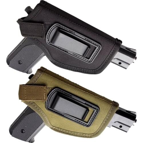 Universal Tactical Gun Holster Concealed Carry Nylon Holsters Belt Metal Clip Holster Pouch Airsoft Gun Bag For Most Of Handguns