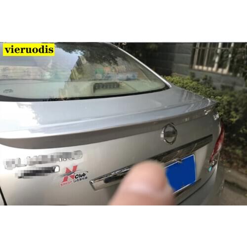 For Nissan Sylphy Sentra 2007-2011 rear wing spoiler, trunk guide wing tail primer high quality ABS paste