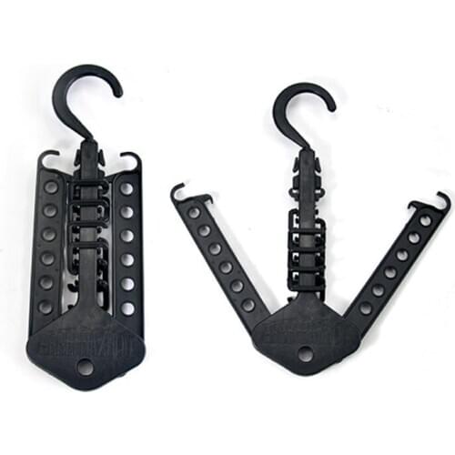 1PC Multi-function Magic Hangers Clothes Rack Home Organization Foldable Top Quality Trouser Hanger OK 0572