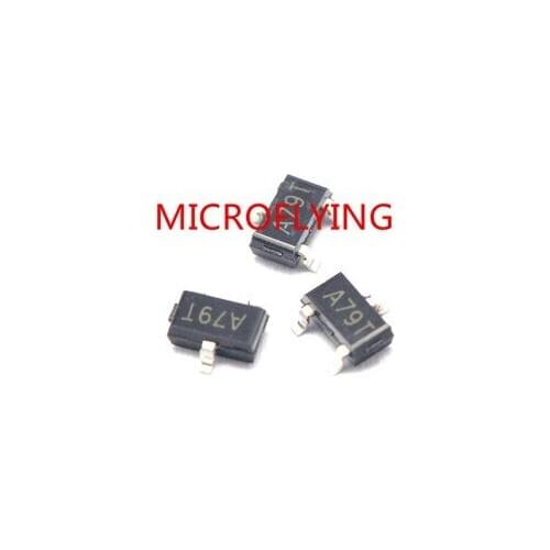 100pcs/lot AO3407 MOSFET P-channel FET AO3407 word 3407 4.3A/30V SOT23 MOSFET P-CH