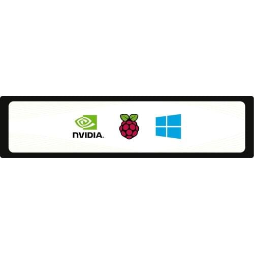 Waveshare 11.9inch Capacitive Touch Screen LCD, 320×1480 Resolution, IPS, Toughened Glass Cover, USB Port, Supports Raspberry Pi