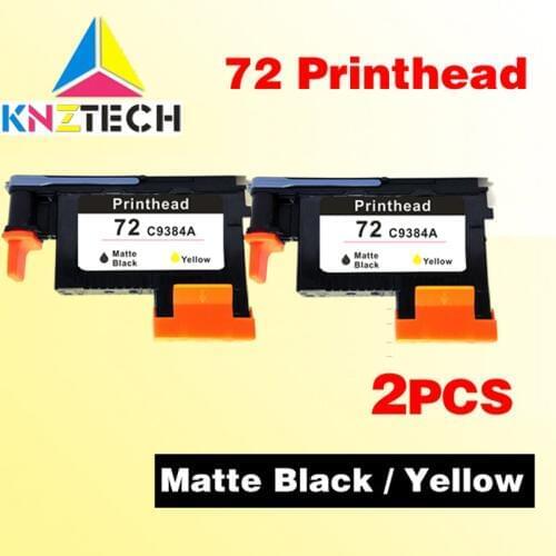 2x For 72 printhead for C9384A 72MKY compatible for HP72 T610 T620 T770 T790 T1100 print head