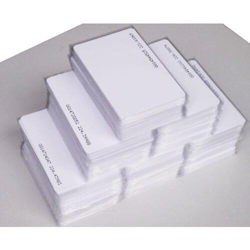 5YOA 50pcs EM4100 125khz ID Keyfob RFID Tag Tags llaveros llavero Porta Chave Card Key Fob Token Ring Proximity Chip