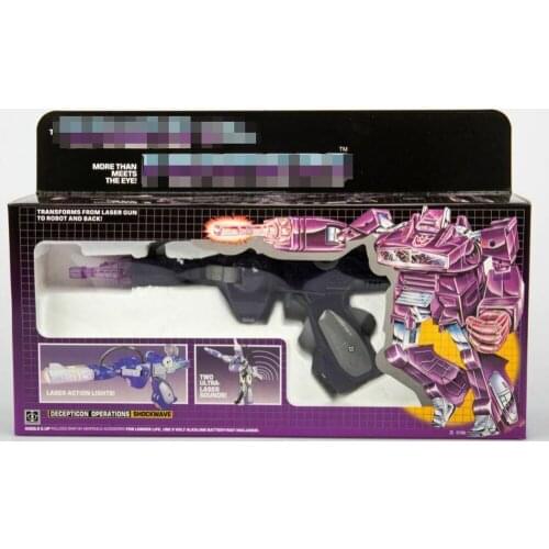 TRANSFORMATION TOY G1 Reissue Shockwave Action Figure MISB