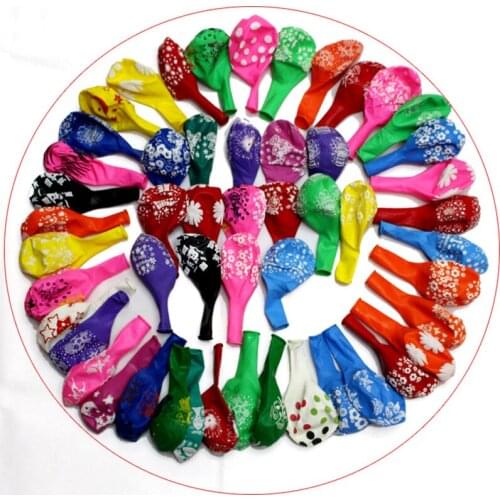 Round colorful printing surface full flower children toy balloon balloon wedding decoration house festival decor