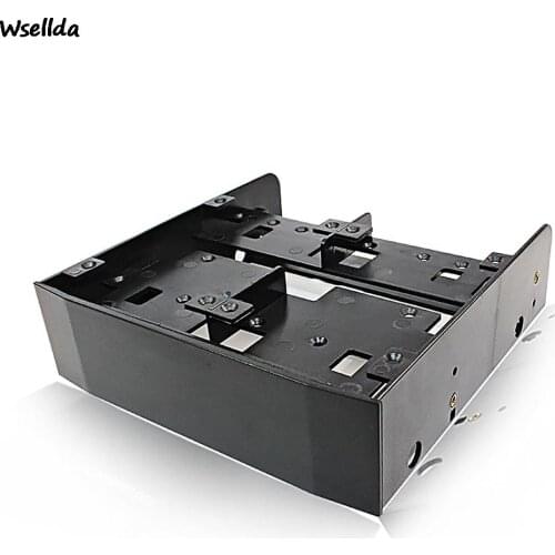 5.25" To 3.5" 2.5" Hdd/Ssd Floppy-Drive Bay ray Bracket Mounting HDD Adapter SSD Hard Drive Supports up to 6*2.5" hard drives