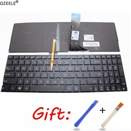 New US Keyboard for ASUS K501 K501U K501UB K501UQ K501UW K501UX K501L K501LB K501LX A501L A501LB laptop With backlit