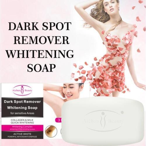 Body Whitening Soap Melanin Dilutes Tender Red Milk Handmade Soap Underarm Whitening Skin Care 100g