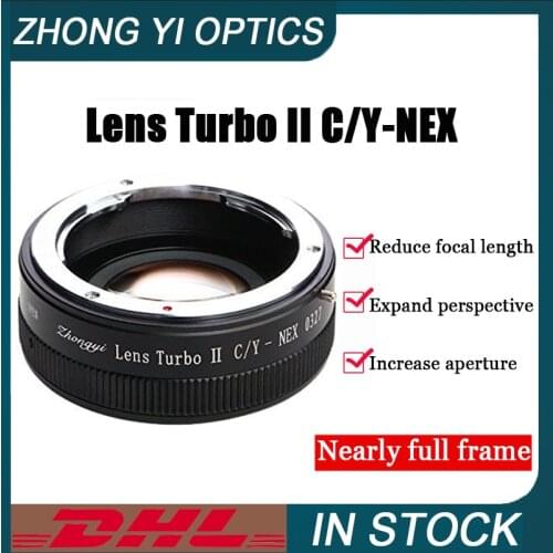 Zhongyi Optics C/Y-NEX II Lens Adapter Ring For Contax Yashica Mount Lens to Sony APS-C Camera