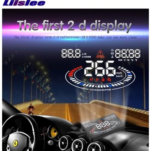 Car HUD Head Up Display For Chevrolet Camaro SS 2010-present AUTO HUD OBD Refkecting Windshield Safe Driving Screen Projector